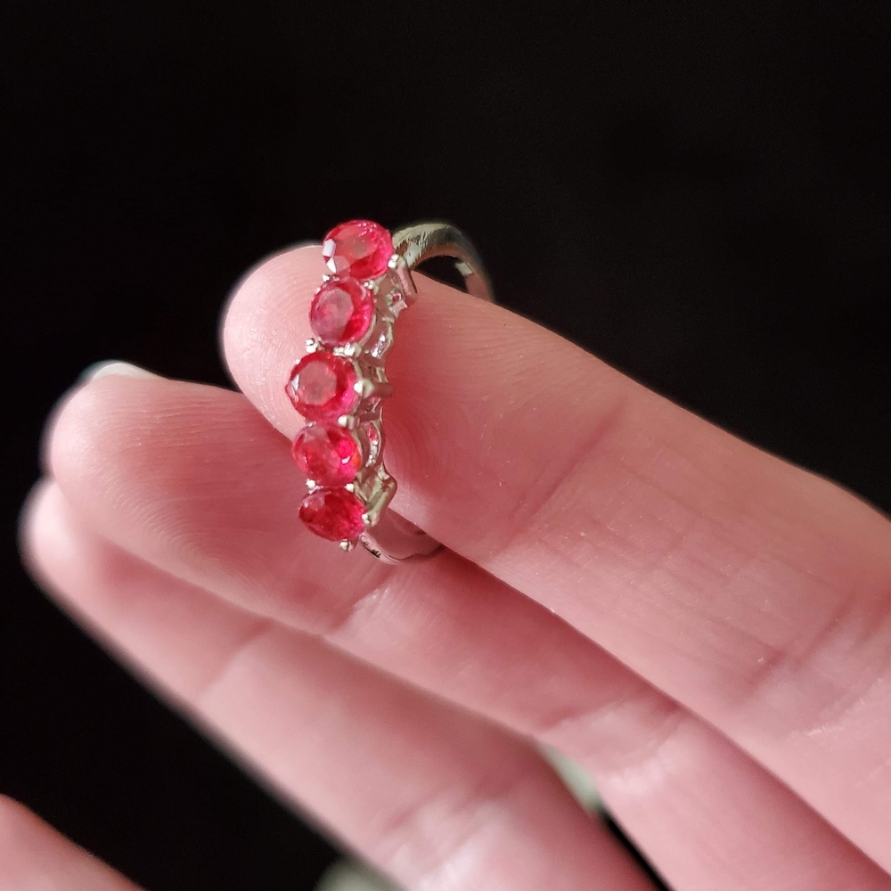 Garnet ring